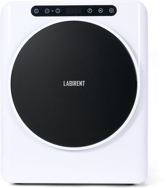 Labirent LTMW3-ZG8 - Mini Wasdroger - 3kg Laadvermogen - Luchtafvoerdroger- 1000W - Vrijstaand - Wit(Wit)