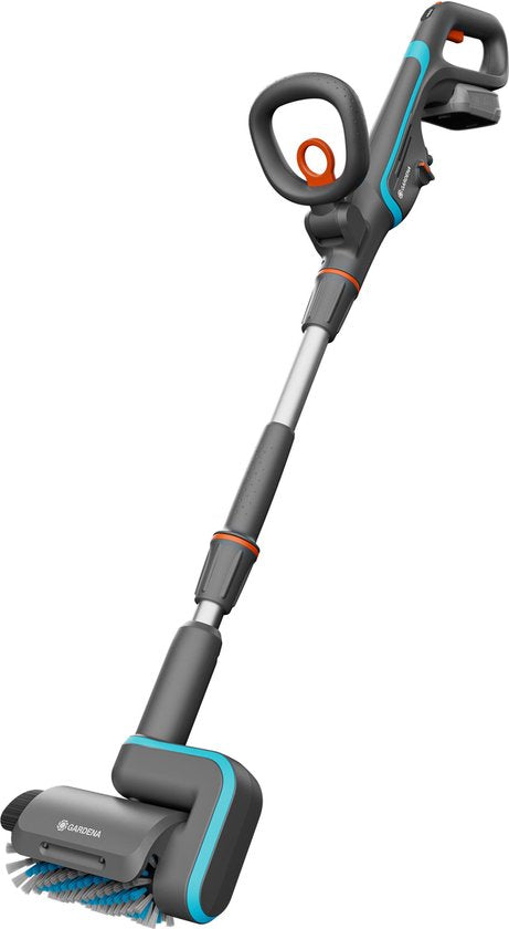 GARDENA Accu-multireiniger AquaBrush Patio 18V P4A - gebruiksklare set