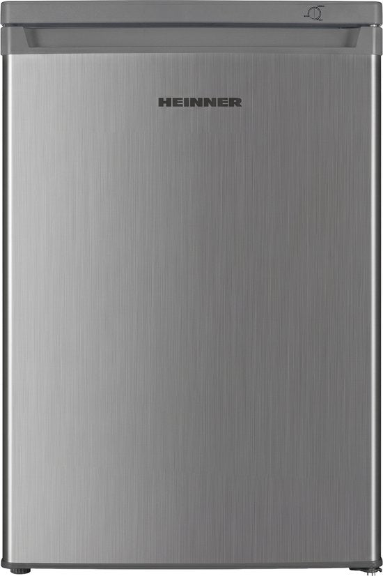 Heinner HFF-HM91SE++ Tafelmodel Vrieskast – 91 L – Instelbare Mechanische Thermostaat – Omkeerbare Deur – Zilver – 5 Jaar Garantie(Silver)