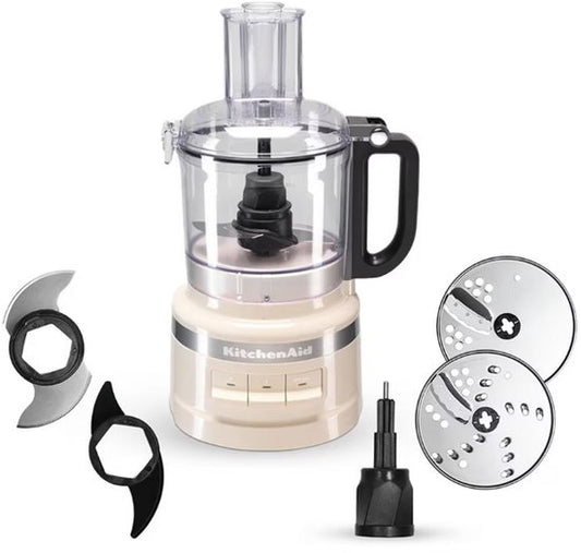 KitchenAid 5KFP0719EAC - Foodprocessor - Amandel Wit - 1.7 L - 250 W(Amandel Wit)