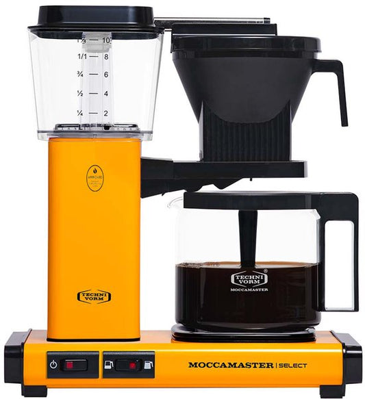 Moccamaster KBG Select - Filterkoffiezetapparaat - Yellow Pepper - 5 jaar garantie(Yellow Pepper)