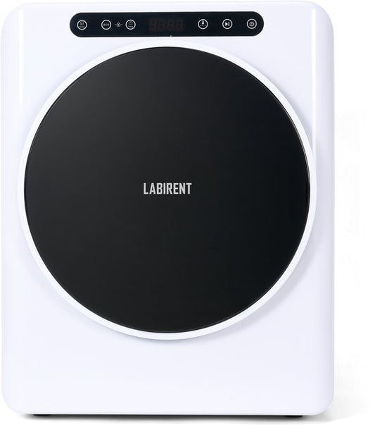 Labirent LTMW3-ZG8 - Mini Wasdroger - 3kg Laadvermogen - Luchtafvoerdroger- 1000W - Vrijstaand - Wit(Wit)