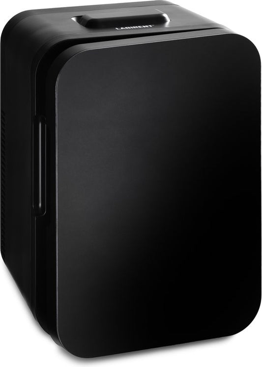 Labirent LMK10-ZW3 - Mini Koelkast - 10 Liter - Zwarte Glazen Deur - Mat Zwart - Mini Beauty Fridge - Modern(Mat Zwart， 10L)
