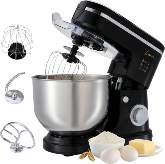 Luxari - Keukenmachine - 6L Mengkom - Keukenrobot - Keukenmixer - Kneedmachine - Mixer Met Mengkom - Keukenmachine Mixer