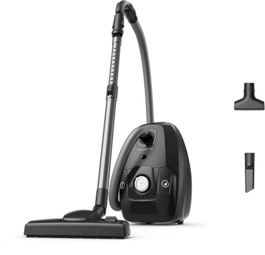 Rowenta G-FORCE Silence RO6136 - Stofzuiger met Zak - Stil - Geschikt voor Allergieën(Kierenzuigmond， Meubelzuigmond， Combizuigmond)