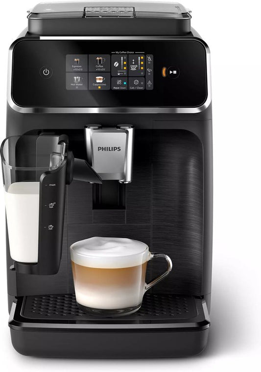 Philips LatteGo 2300 Serie EP2330/10 - Espressomachine - Zwart(RVS， Zwart)