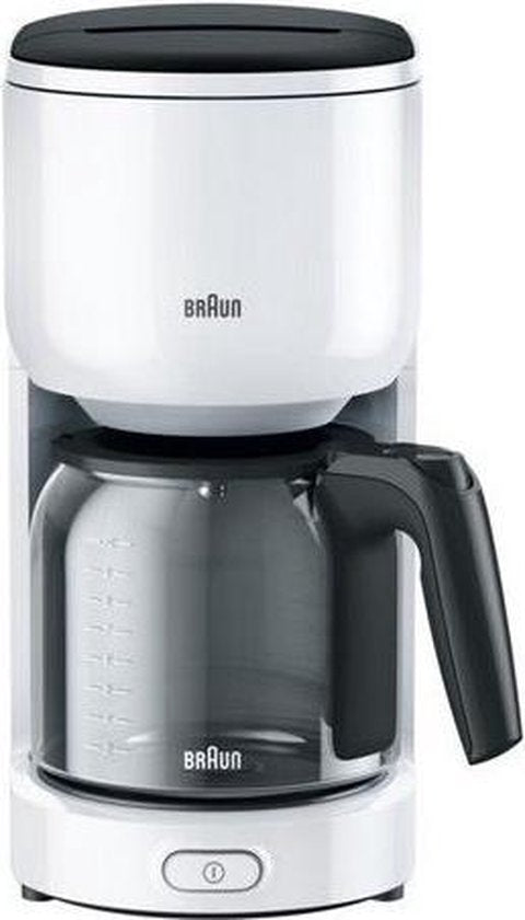 Braun PurEase KF 3100 WH - Filter-koffiezetapparaat - Wit(Wit)