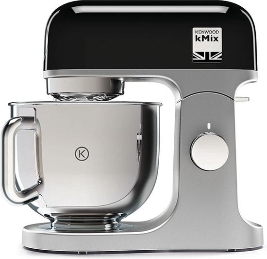 Kenwood kMix KMX750BK - Keukenmachine - Zwart - 1000 Watt - Stijlvol design(aluminium， zwart)
