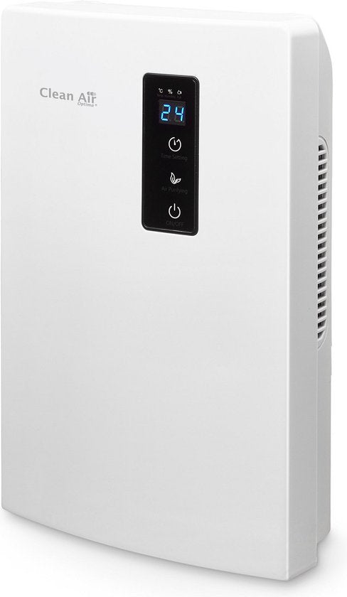 Clean Air Optima® CA-703W - Luchtontvochtiger - 700ml/dag - Met Ionisator, UV-LED en Fotokatalytisch filter voor luchtreiniging!(Wit)