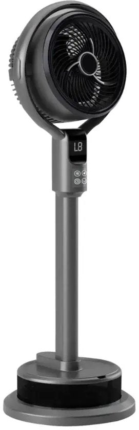 Quality Heating vloerverwarming Mistventilator - Ventilator met water - Ventilator met waternevel - Luchtbevochtiger - Afstandsbediening - 3 Windsnelheden - Zelfdraaiend - Timer - 3 Windmodi - Zwart